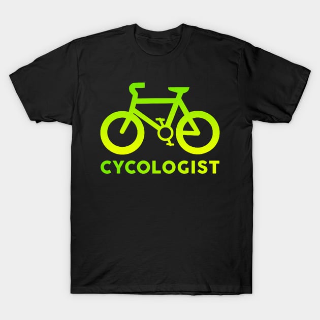 Cycologist Bike Bicycle Cycling gift T-Shirt by maelotti22925